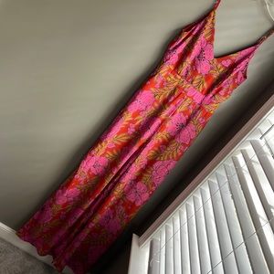 Floral V-Neck Jumpsuit